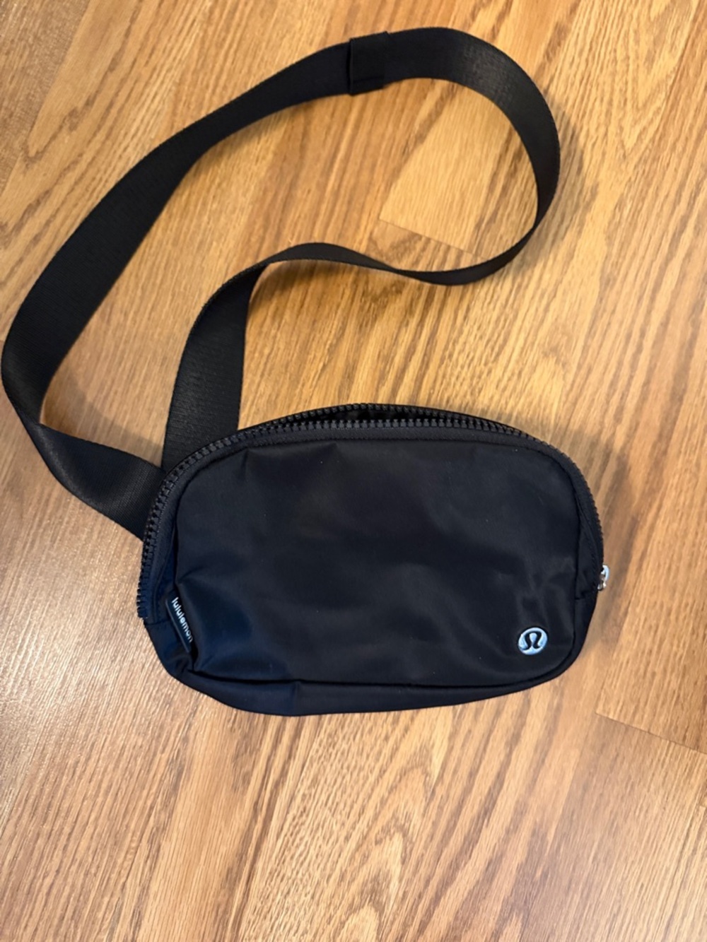 lululemon athletica Black Nylon Crossbody Belt Bag